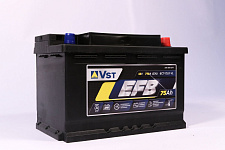 Аккумулятор VST EFB 6СТ-75.0 VL (75 Ah) 575500071